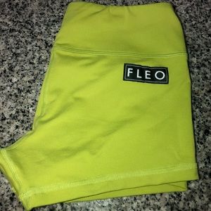 Fleo Lime Booty Shorts 🍀